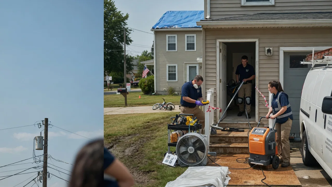 Water Damage Repair in East New Market, MD near me
